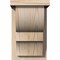 Ekena Millwork Ridgewood Smooth Corbel w/Backplate, Douglas Fir, 7 1/2"W x 8"D x 12"H COR08X08X12RID01SDF - alternate 4